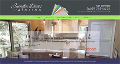 Desktop Screenshot of jenniferdavispainting.com